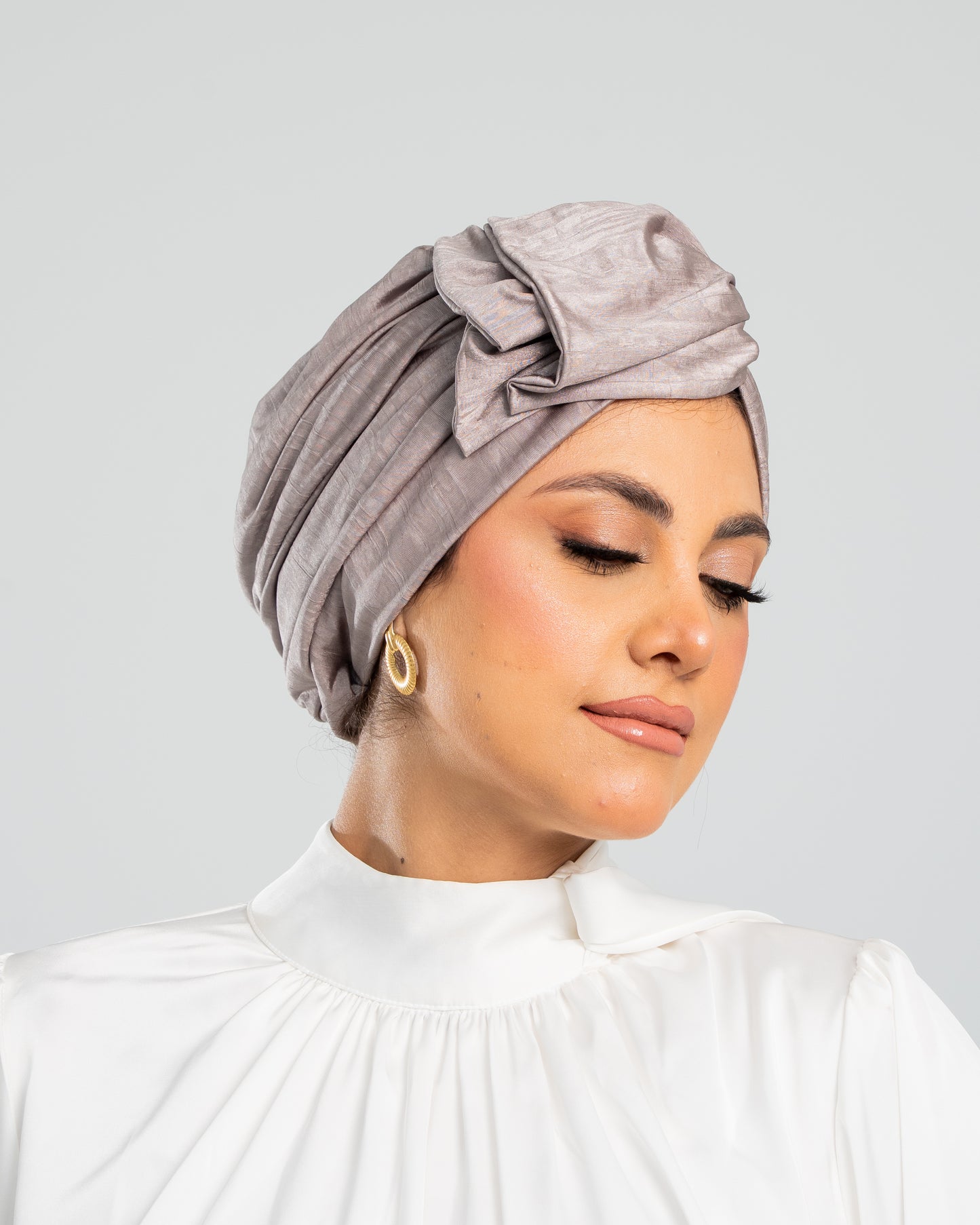 Turban dusty mauve