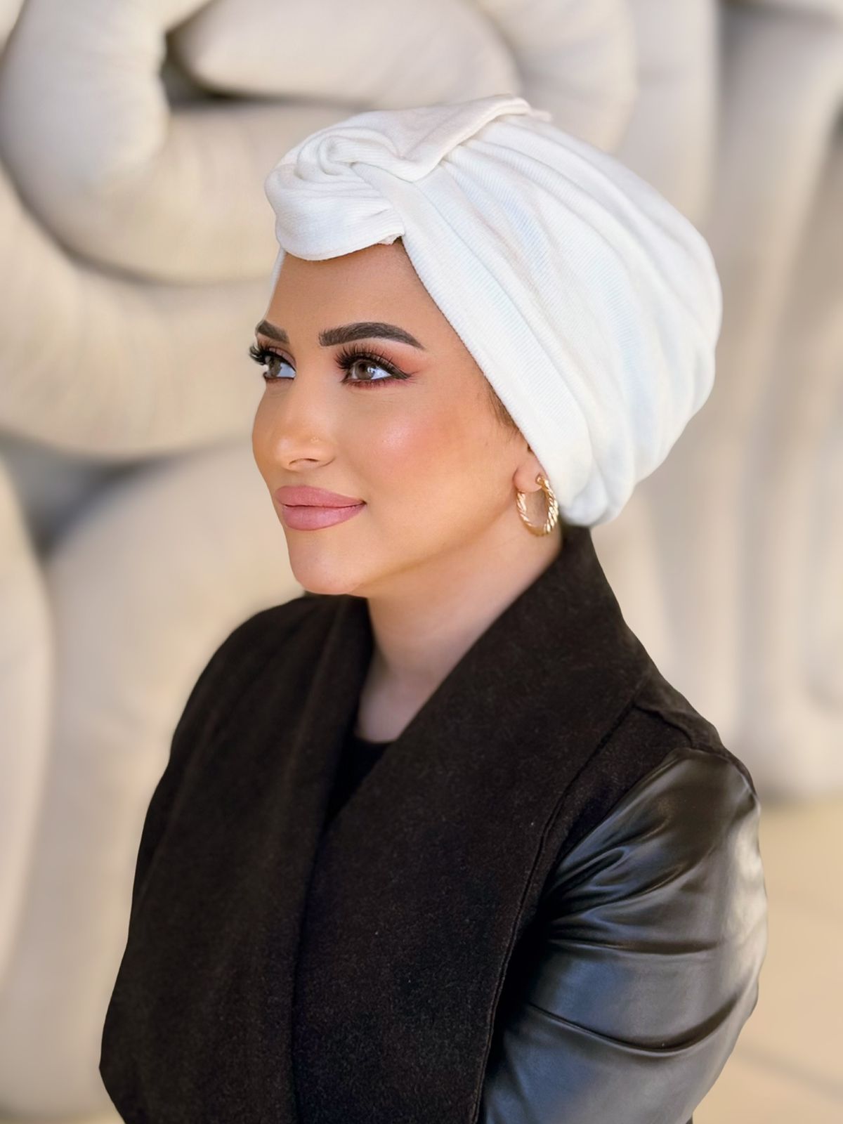 Wool - White Turban