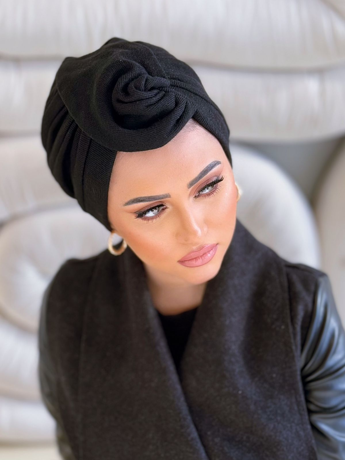 Wool - Black Turban