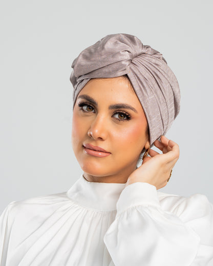 Turban dusty mauve