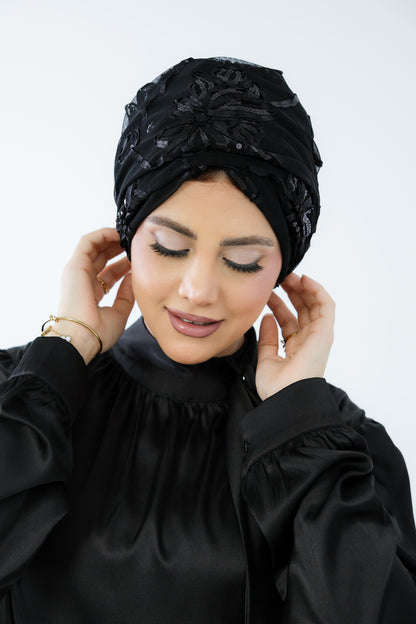 Formal Black Turban