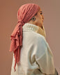 Turban with tie - Pink