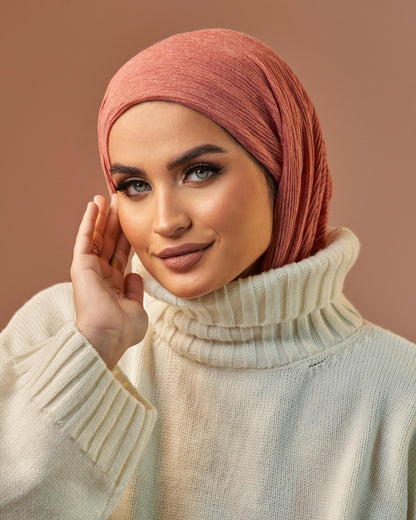 Turban with tie - Pink
