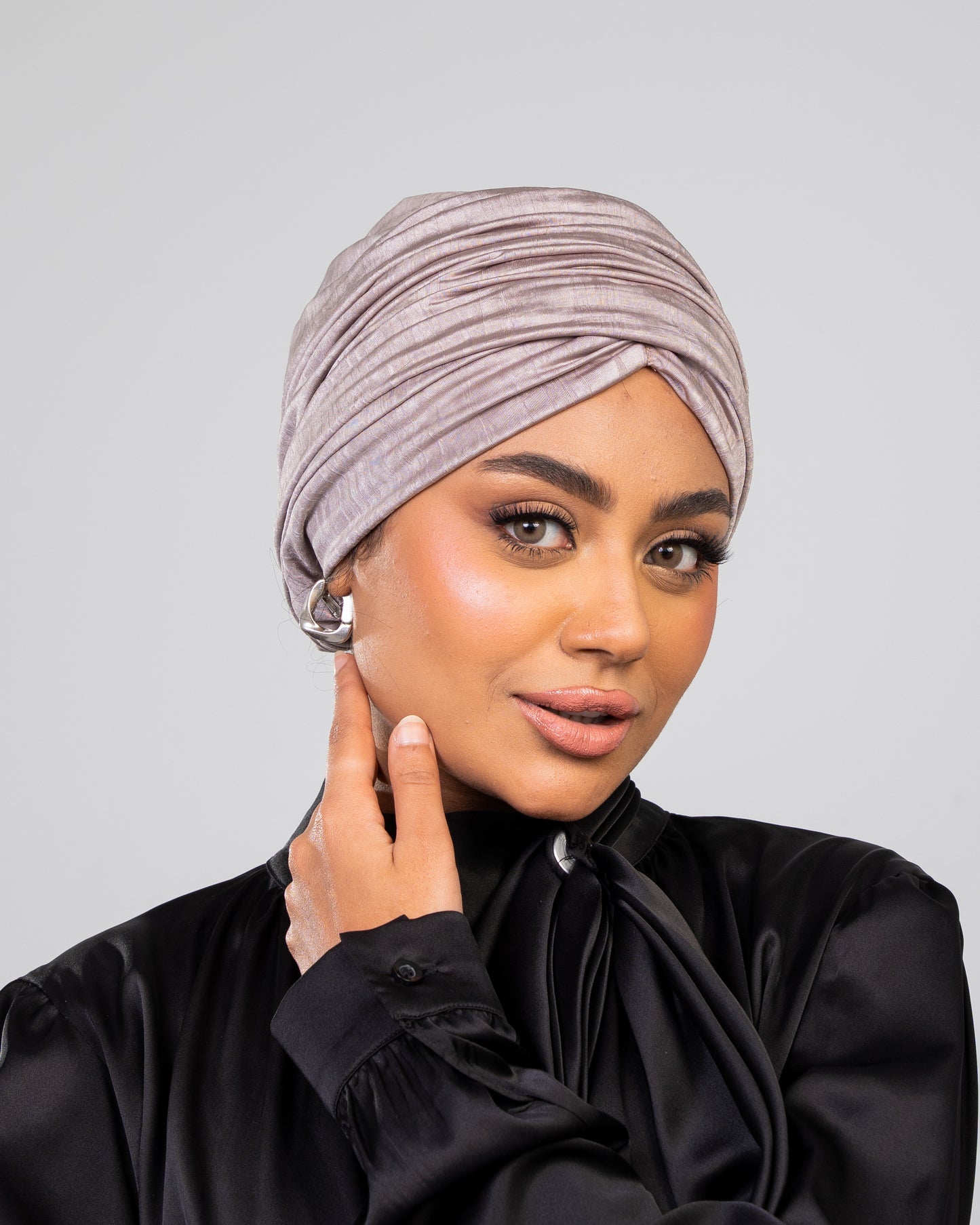 Turban with Bandana Mocha