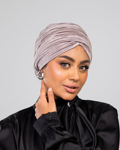 Turban with Bandana Mocha