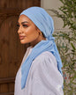 Turban with tie - Blue