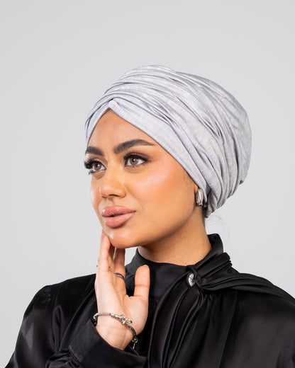 Turban with Bandana Silver