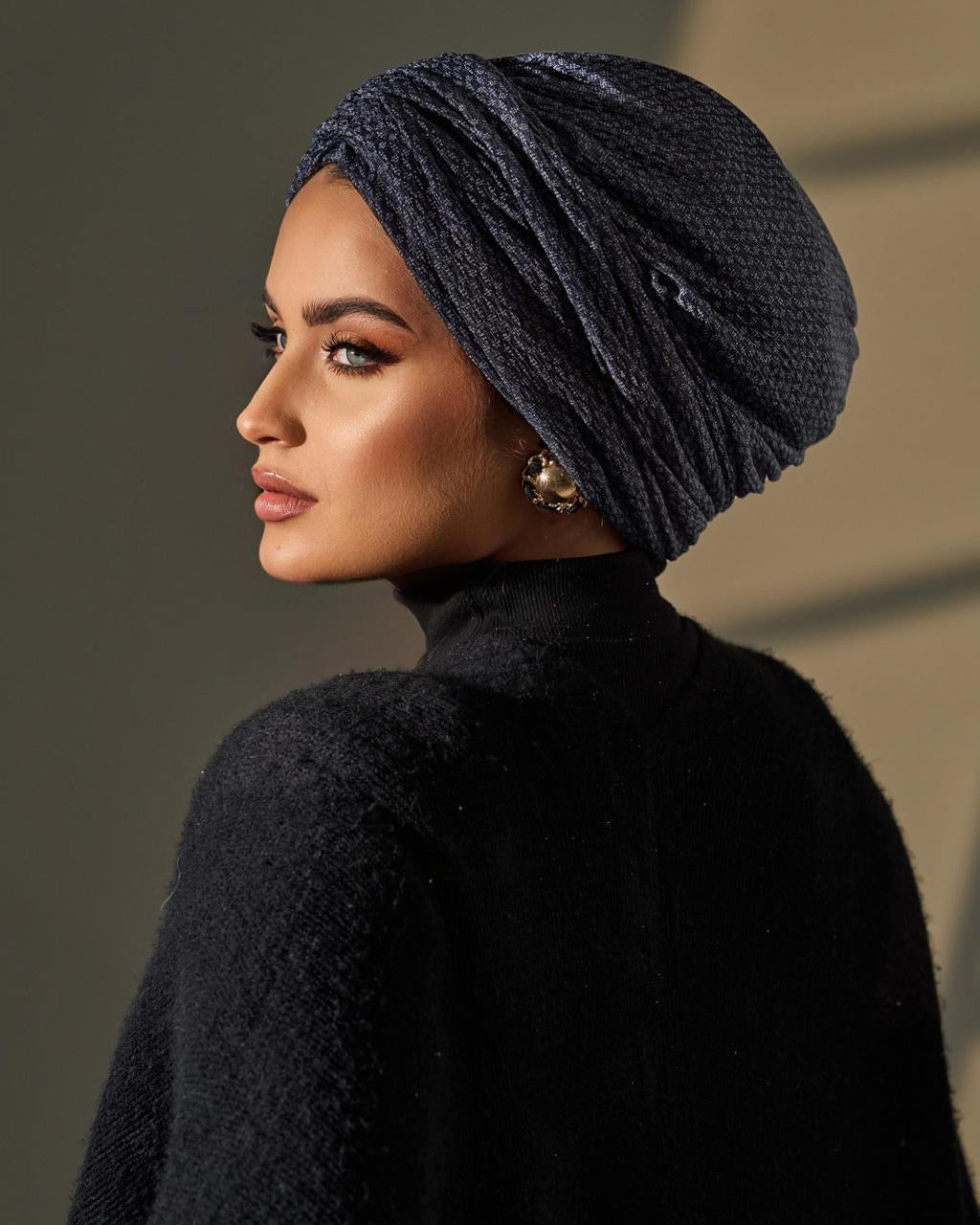 Turban Navy Blue