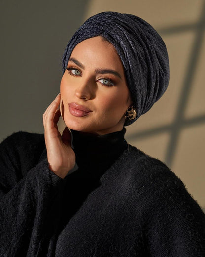 Turban Navy Blue