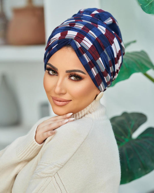 Spring Plaid Red Blue White