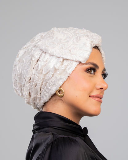 Formal Turban Beige