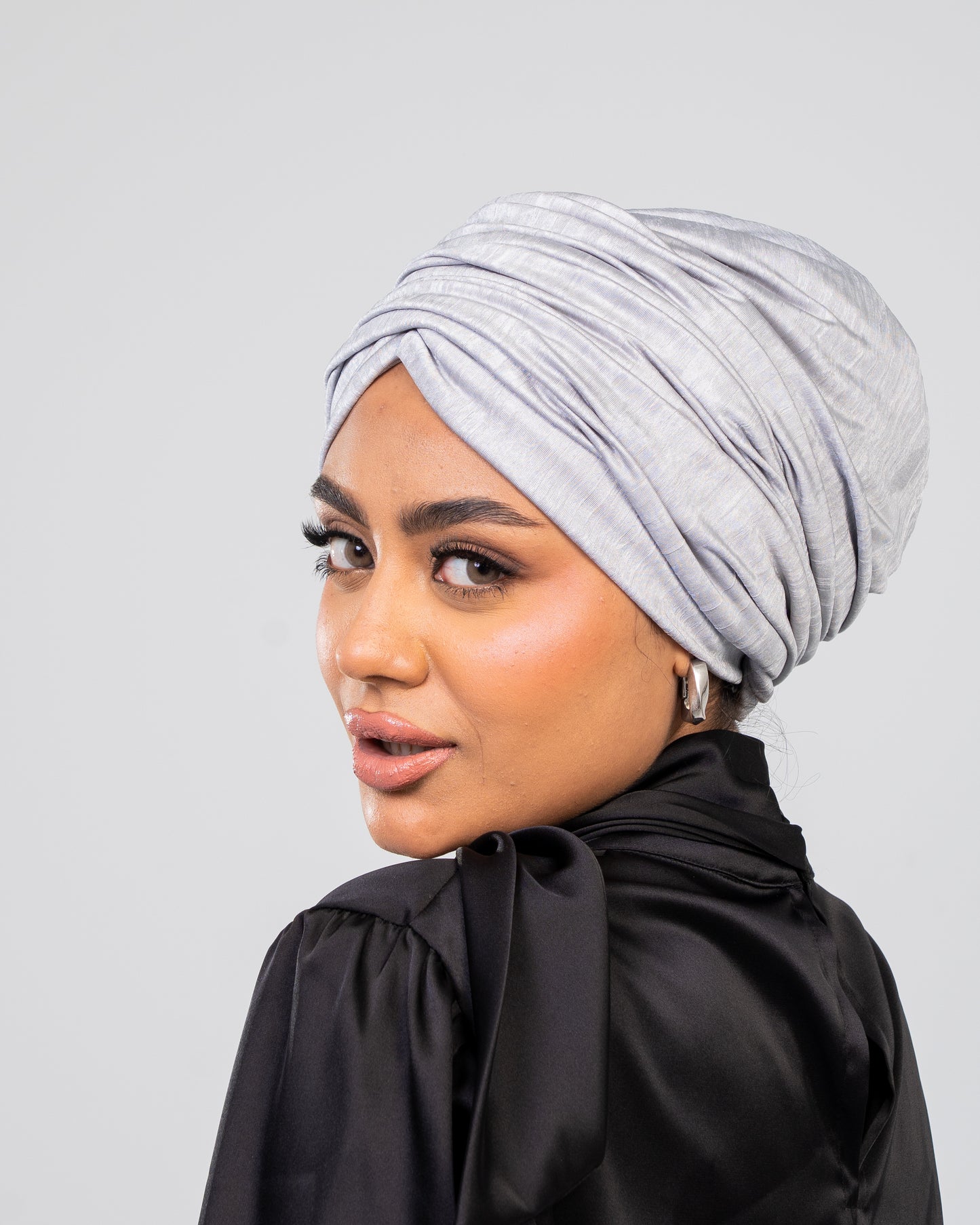 Turban with Bandana Silver