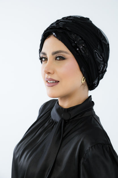 Formal Black Turban