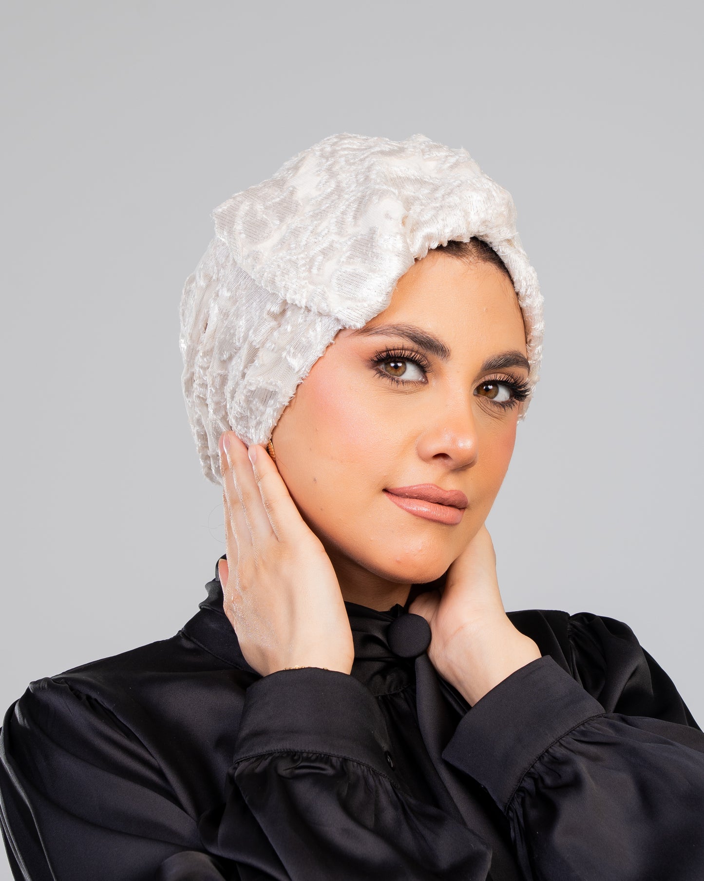 Formal Turban Beige