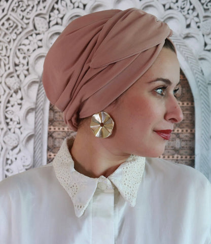 Nude ring turban