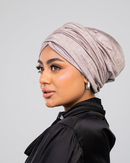 Turban with Bandana Mocha