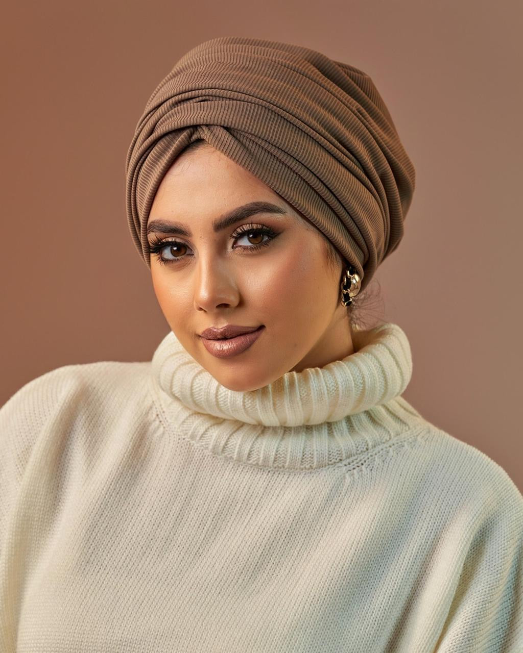 Turban - Dark Beige