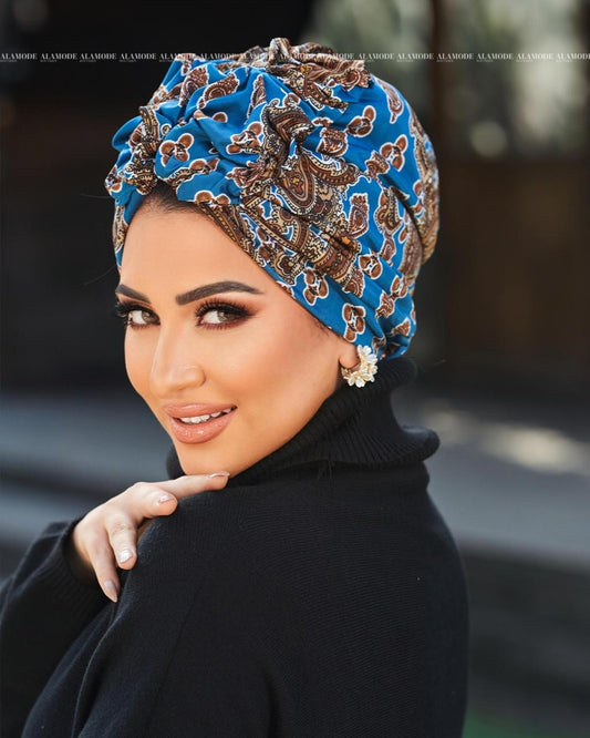 Spring Brown and Blue