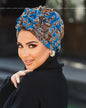 Spring Brown and Blue