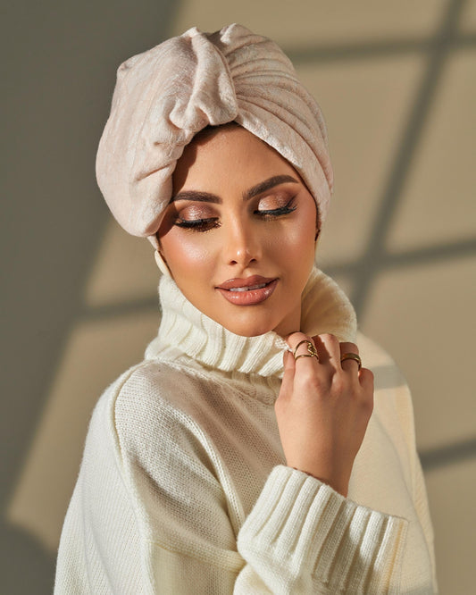 Turban Wool - Peach