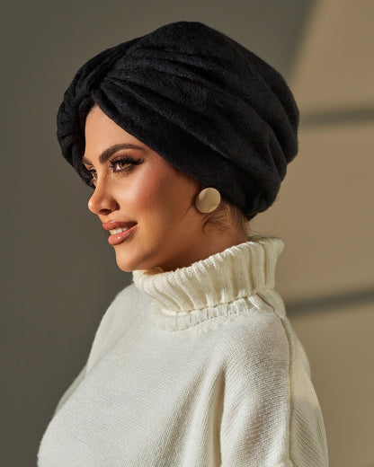 Turban Wool - Black