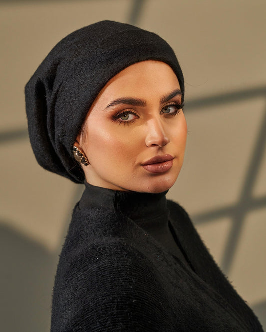 Turban Wool - Black