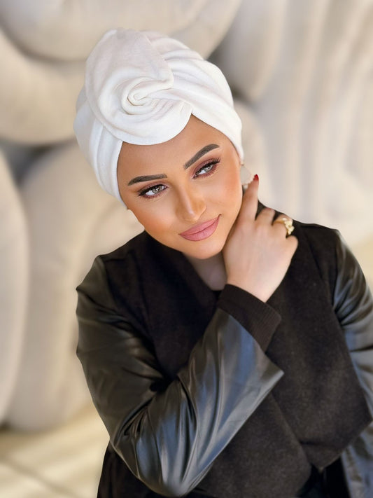 Wool - White Turban