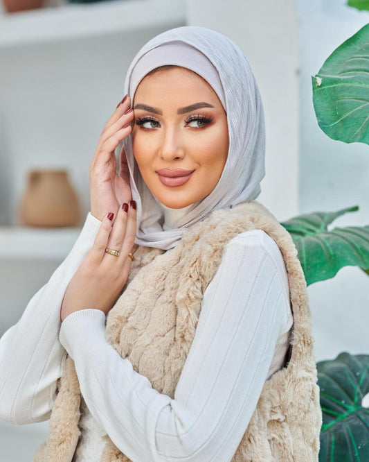Easy Scarf light gray