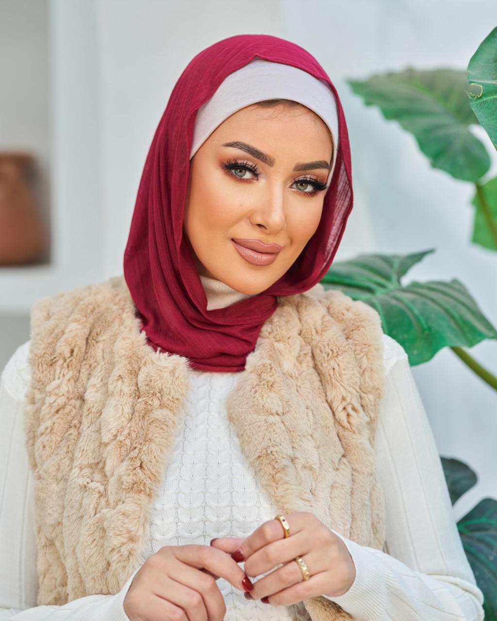 Easy Scarf Red