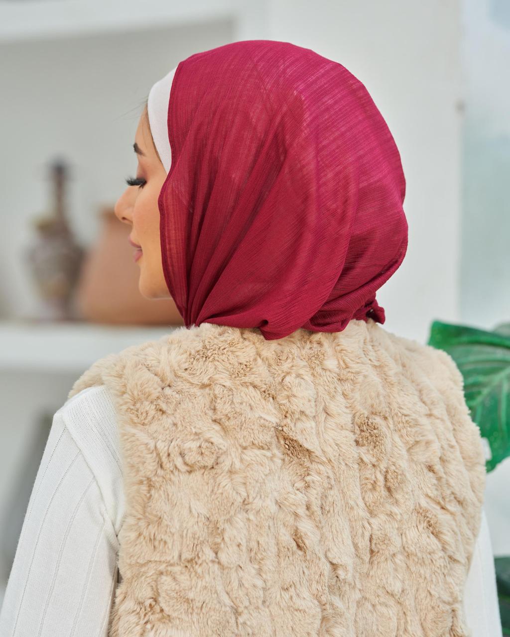 Easy Scarf Red