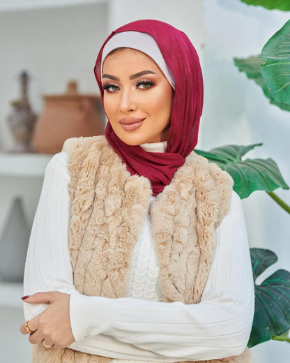 Easy Scarf Red